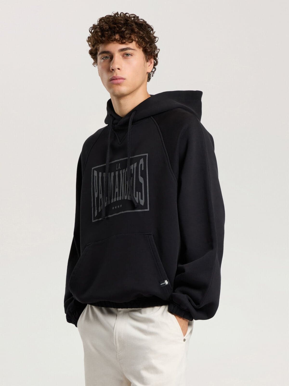 Palm Angels Vintage Box Logo hoodie, Detail