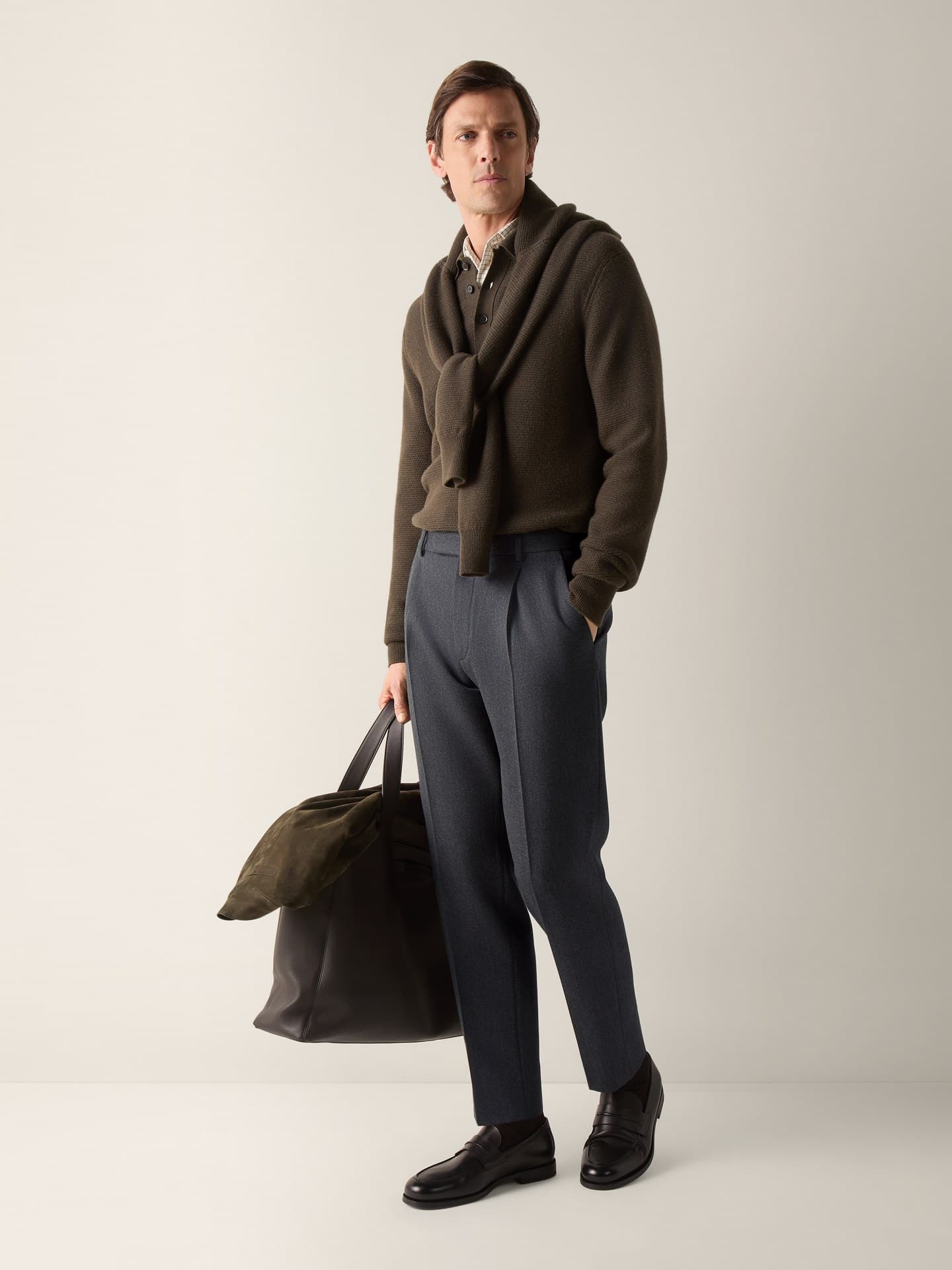 Zegna Polo in Oasi Cashmere, Dettaglio