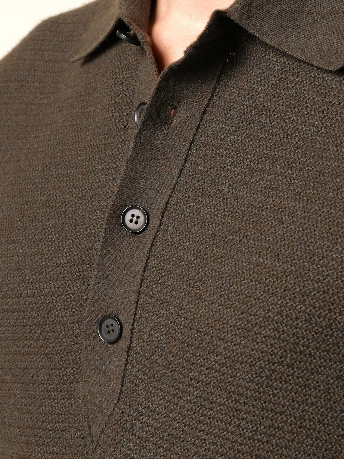 Zegna Polo in Oasi Cashmere, Polsino e fondo