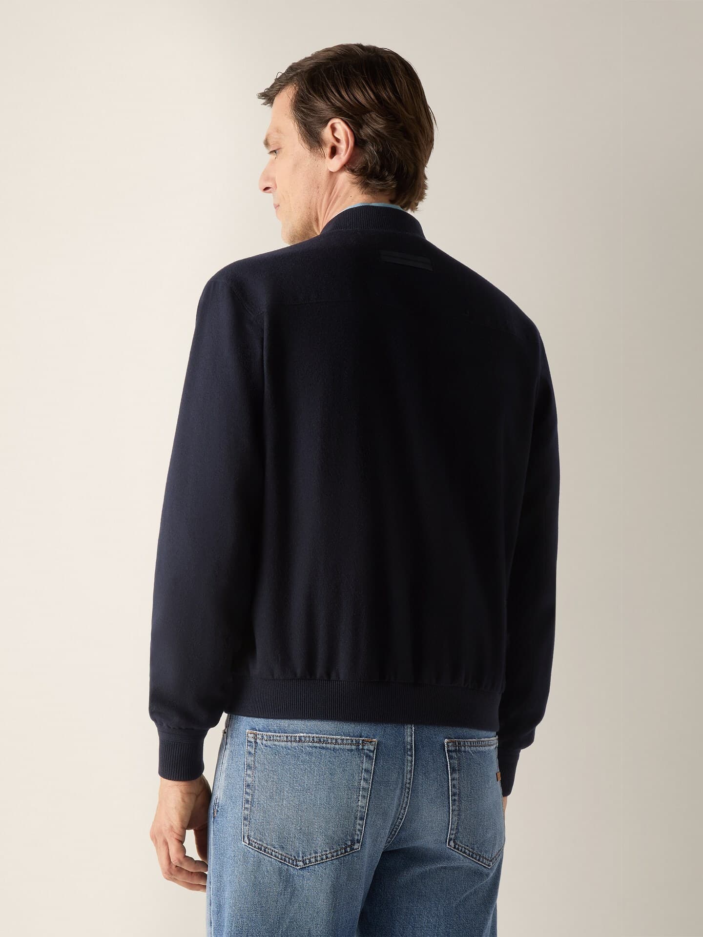 Zegna Bomber in Oasi Cashmere Elements, Retro