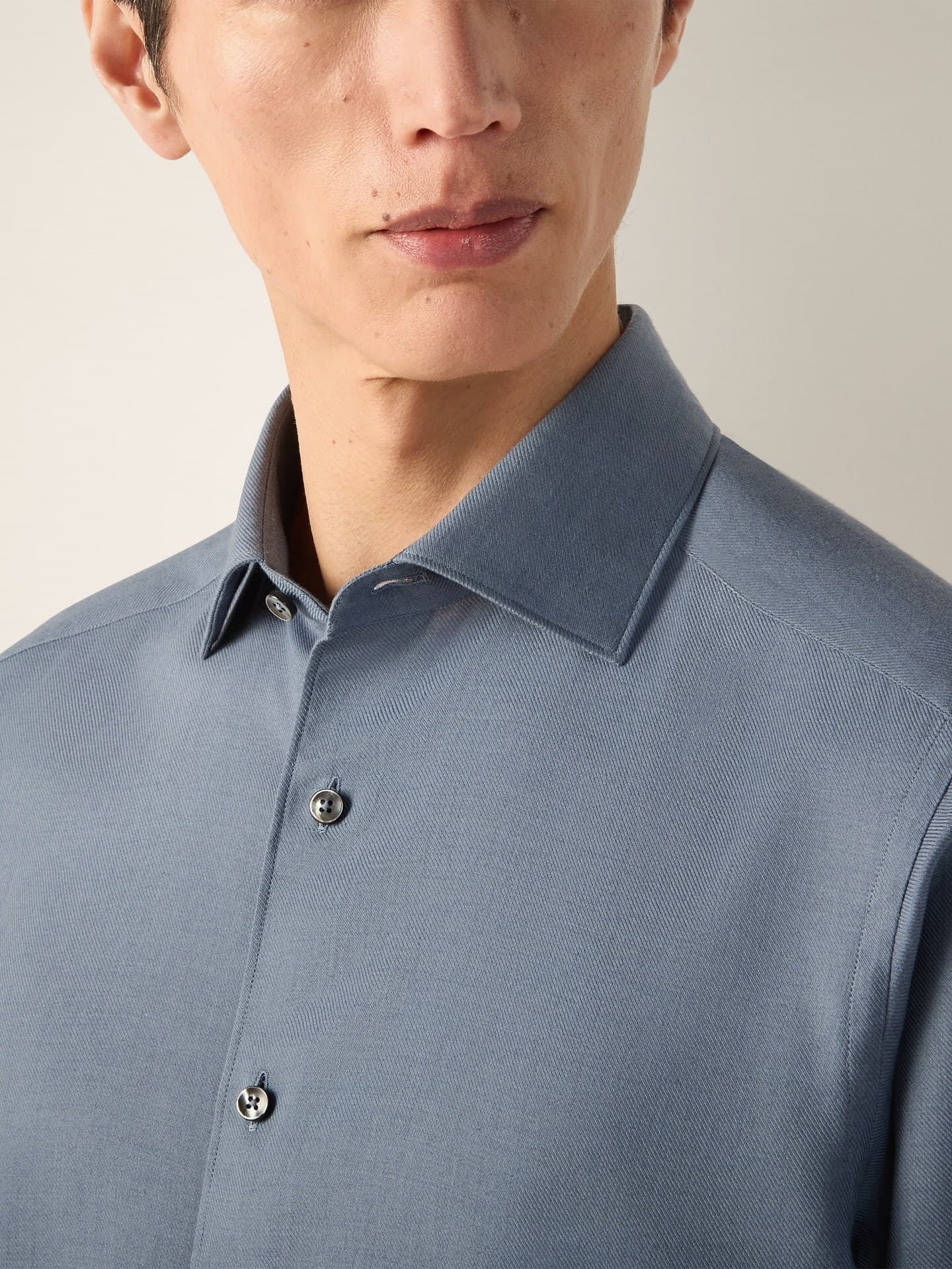 Zegna Camicia in Cashco, Dettaglio