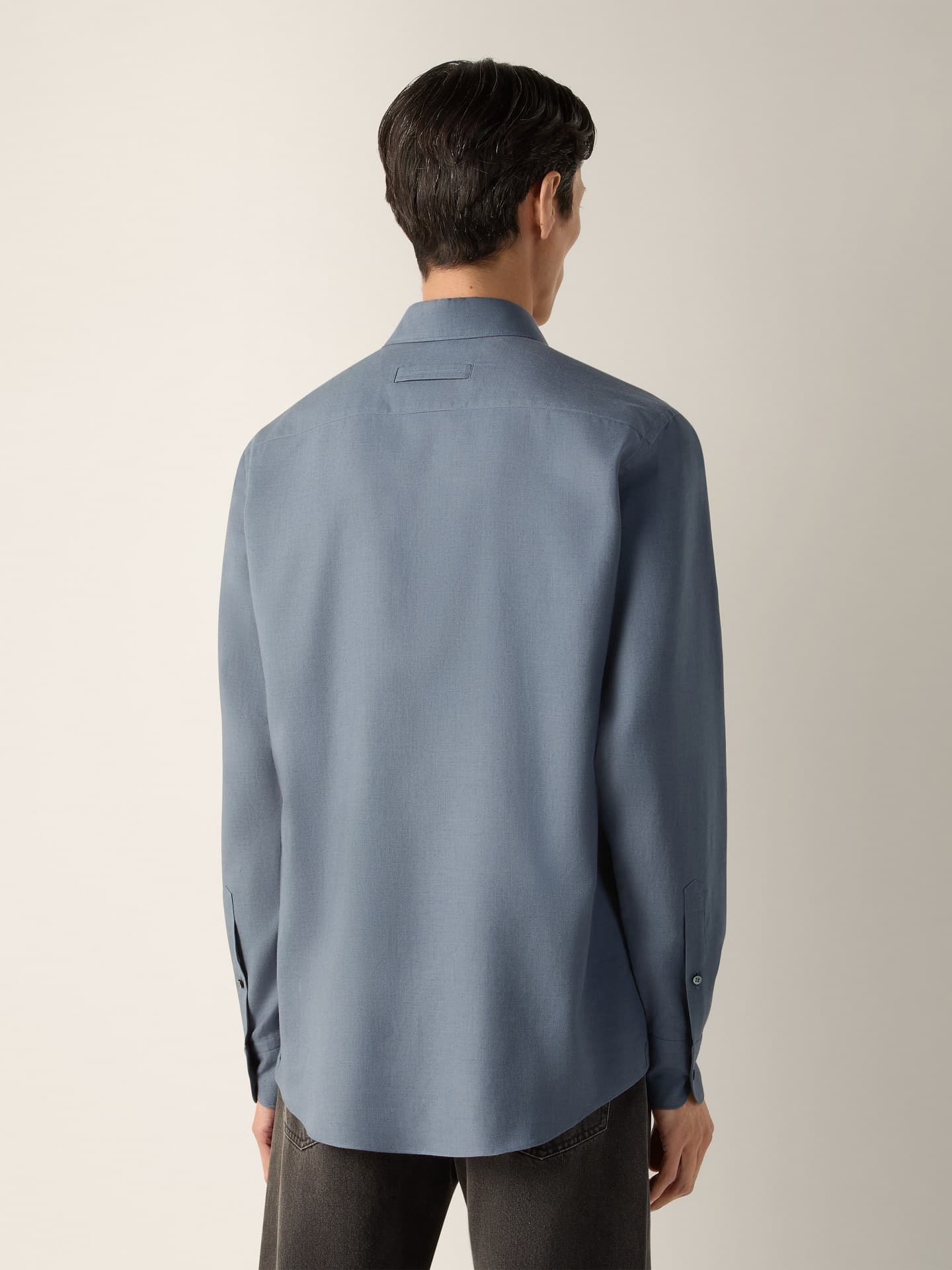 Zegna Camicia in Cashco, Materia