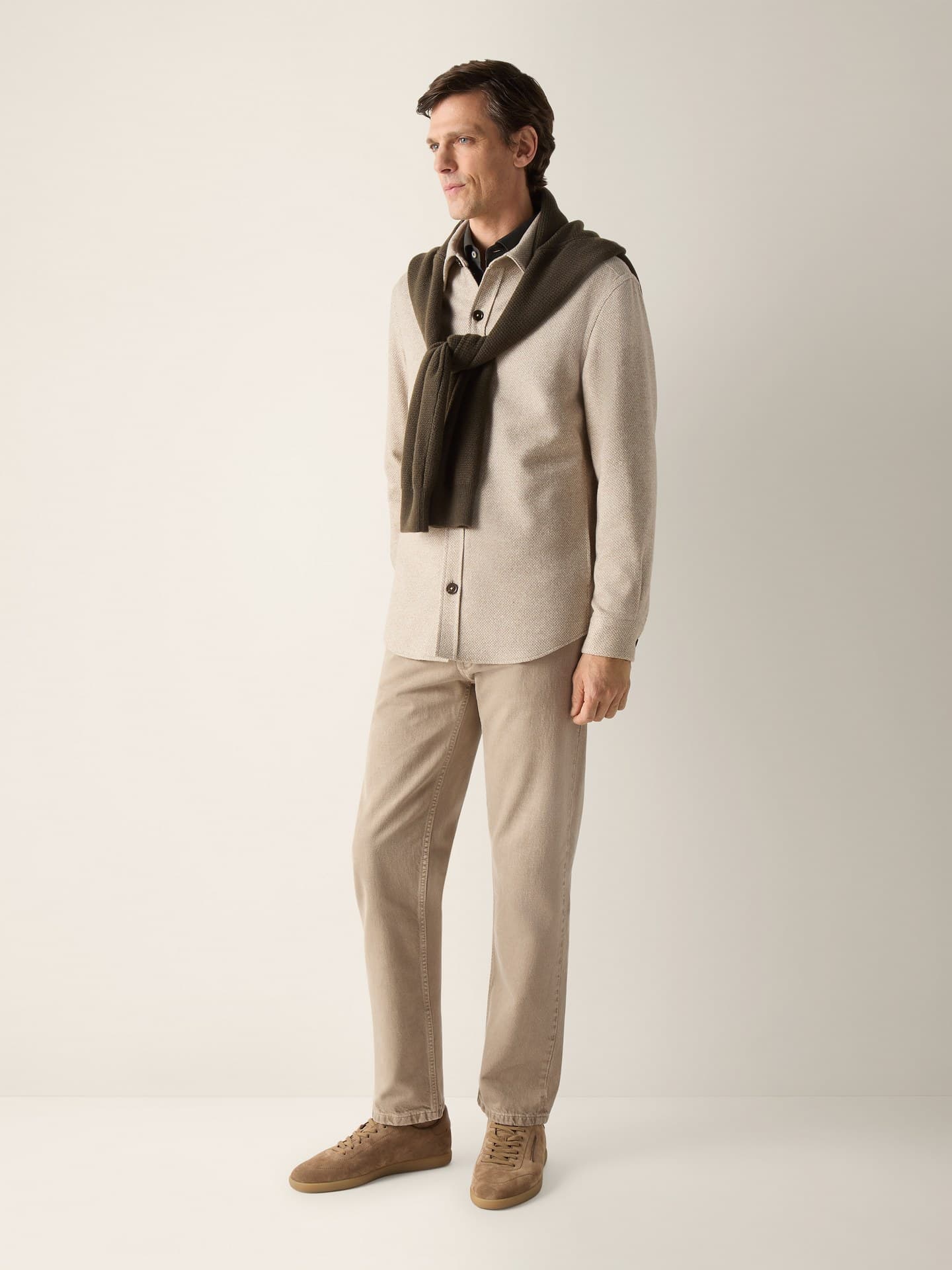 Zegna Cashco shirt, Collar