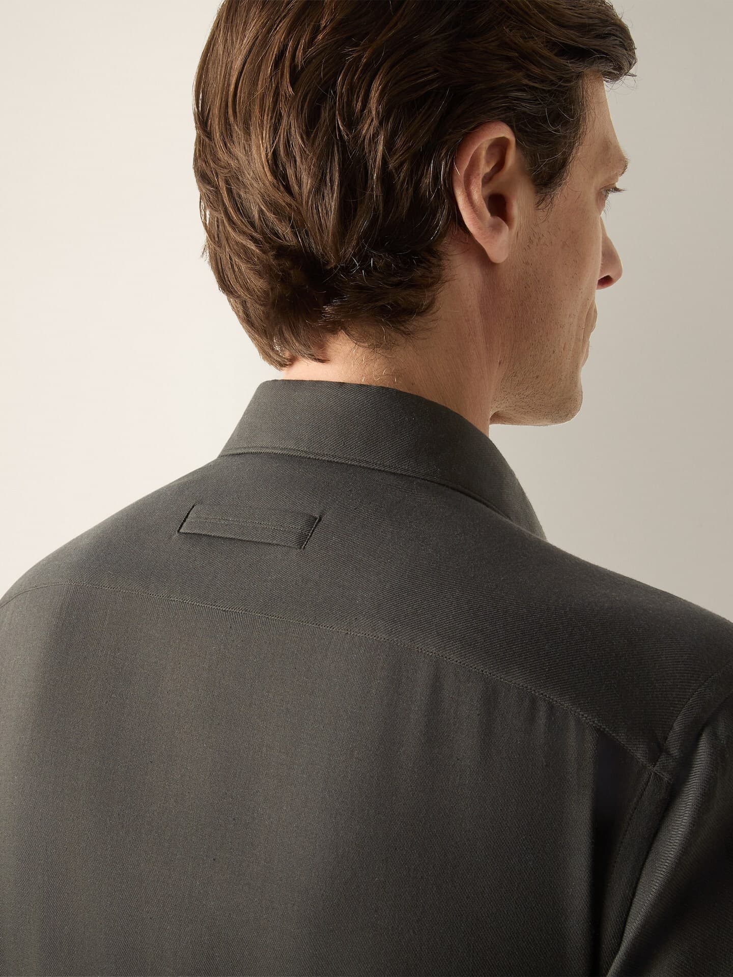 Zegna Cashco shirt, Detail